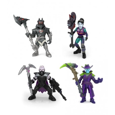 Fortnite Battle Royale Collection Pack de 4 Minifiguras 5 cm Wave 3