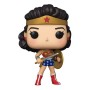 Wonder Woman 80th Anniversary Figura POP! Heroes Vinyl Classic WW w/Shield & Sword (1950's) 9 cm 383