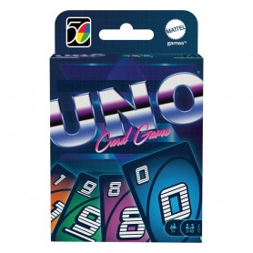 UNO Juego de Cartas Iconic Series Anniversary Edition 1980's (multilingüe)