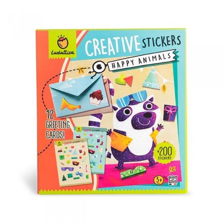 Pegatinas Creative stickers - Happy Animals