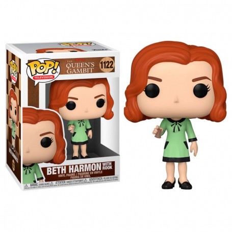 Gambito de dama POP! TV Vinyl Figura Beth Harmon 9 cm 1122