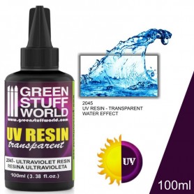Resina Ultravioleta 100ml - Efecto Agua