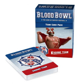 Blood Bowl Khorne Team Card Pack (Inglés)