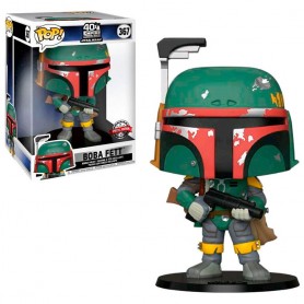 Star Wars Super Sized POP! Movies Vinyl Figura Boba Fett 25 cm 367