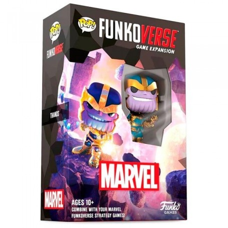 Juego mesa español POP Funkoverse Marvel 1fig Thanos CHASE