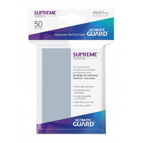 Ultimate Guard Supreme UX Sleeves Fundas de Cartas Tamaño Estándar Transparente (50)