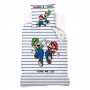 Funda nordica Premium Mario y Luigi Super Mario cama 90 algodon
