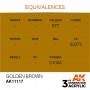 GOLDEN BROWN – STANDARD AK11117