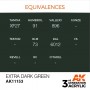 EXTRA DARK GREEN – STANDARD AK11153