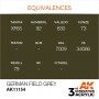 GERMAN FIELD GREY – STANDARD AK11154