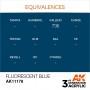 FLUORESCENT BLUE – STANDARD AK11178