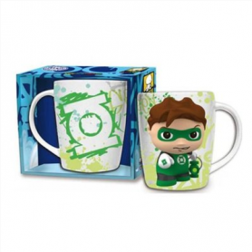 TAZA LITTLE DC LINTERNA VERDE