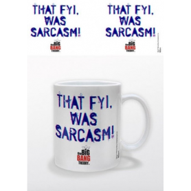 The Big Bang Theory: Cup "That Fyi, Was Sarcasm" - 320 ml