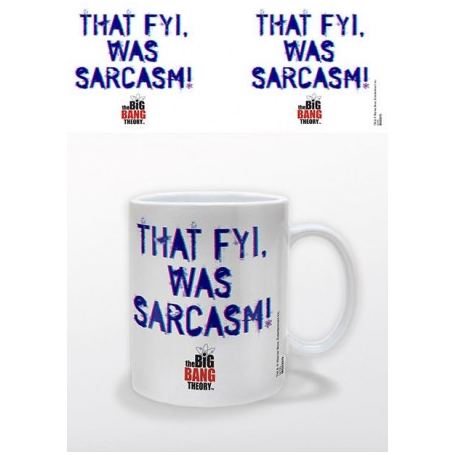 The Big Bang Theory: Cup "That Fyi, Was Sarcasm" - 320 ml