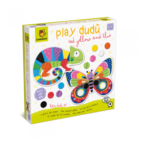Dudù Puzzle Red Yellow and Blue – El juego de los colores