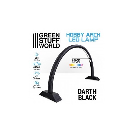 Lampara de arco LED - Darth Black