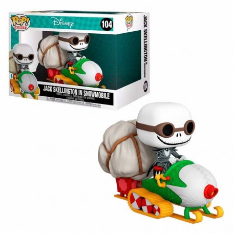 Figura POP Ride Pesadilla Antes de Navidad Jack with Goggles & Snowmobile