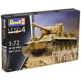 Tanque PzKpfw VI Ausf. H Tiger escala 1:72