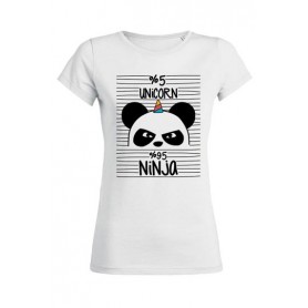 Unicornio Camiseta Chica Unicorn Ninja