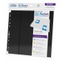Ultimate Guard 24-Pocket QuadRow Pages Side-Loading Negro (10)