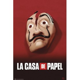 La casa de papel Poster Mask 61 x 91,5 cm