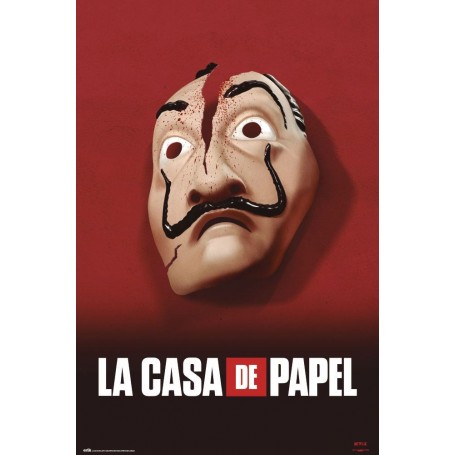 La casa de papel Poster Mask 61 x 91,5 cm