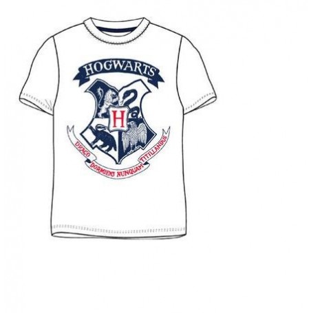 Camiseta Harry Potter Blanco/ Logo