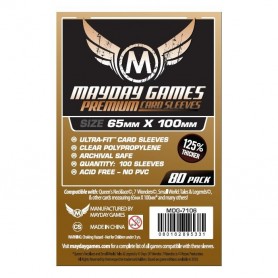 Fundas Premium 7 Wonders Transparentes 65 MM X 100 MM (80 Pack) Magnum Copper MayDay